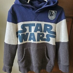 Star Wars Colorblock Hooded Sweater - Blue/Gray